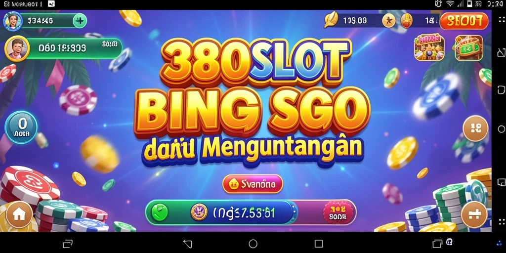 Tampilan gameplay Bingo yang seru di 380SLOT.