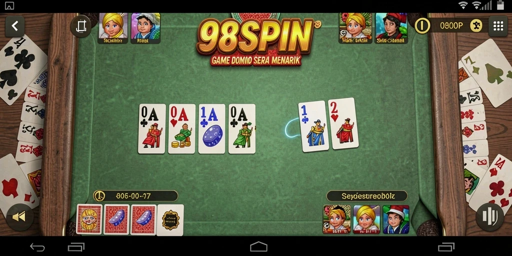 Screenshot gameplay 98SPIN yang menegangkan dan seru.