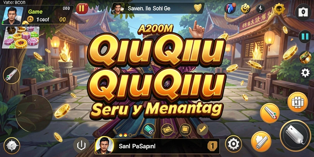 Tampilan gameplay seru dalam A200M yang mengasyikkan.