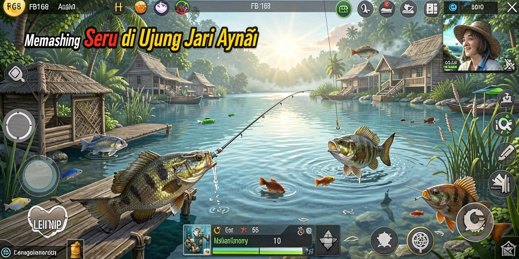 Tangkapan besar dalam gameplay FB168 yang mengasyikkan.