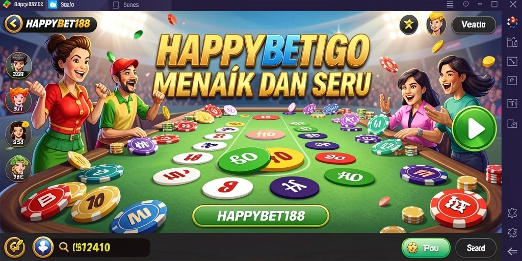 Tangkapan layar gameplay Bingo di HAPPYBET188 yang seru.