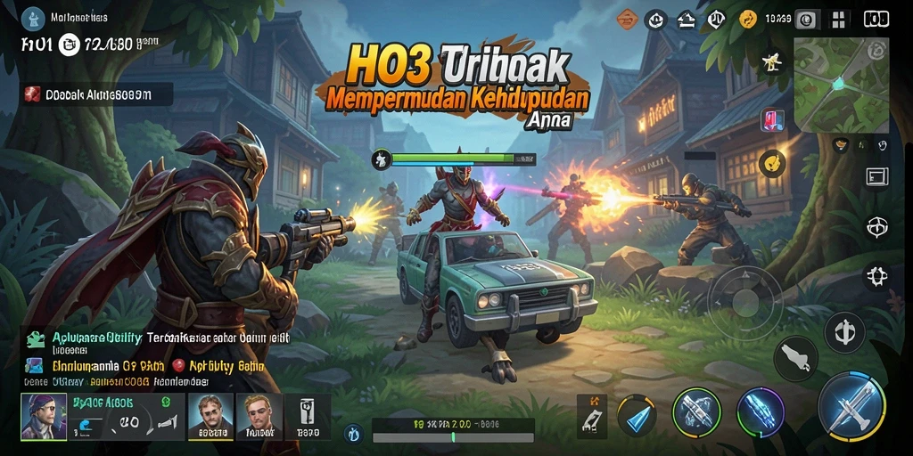 Tampilan antarmuka HO3 yang menarik dan fungsional.