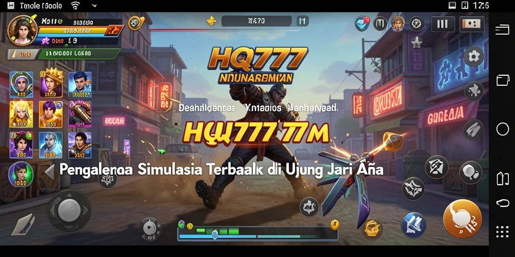 Tampilan gameplay HQ777 yang menarik dan interaktif.