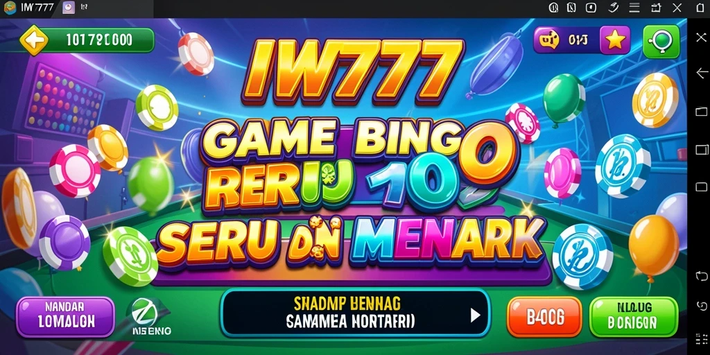 Screenshot menunjukkan gameplay menarik Bingo IW777.