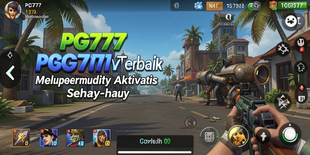 Tampilan antarmuka PG777 yang bersih dan mudah digunakan.