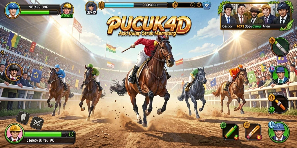 Gameplay balap seru di PUCUK4D dengan grafik menakjubkan.