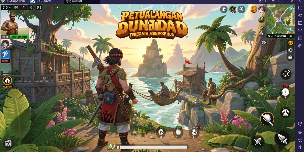 Tampilan gameplay S13 yang penuh aksi dalam dunia terbuka.