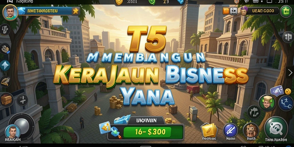 Tampilan screenshot T6 menampilkan gameplay Tycoon yang menarik dan strategis.