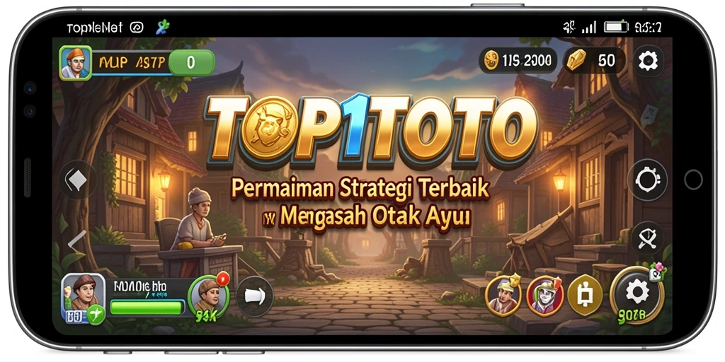 Screenshot utama menampilkan gameplay strategi yang mendebarkan.