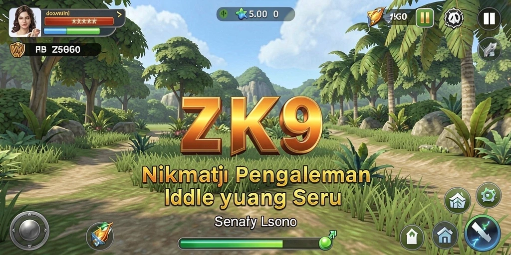 Tampilan gameplay ZK9 yang menarik dan interaktif.